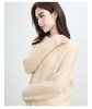 VogoPetite	拉绒长绒一体成型圆领100%山羊绒衫	BP141E1208 商品缩略图8