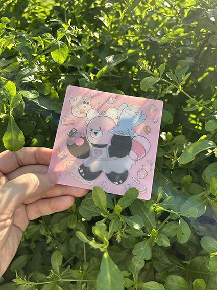 kox豪烁郎丨 穿着熊光栅卡 商品图0