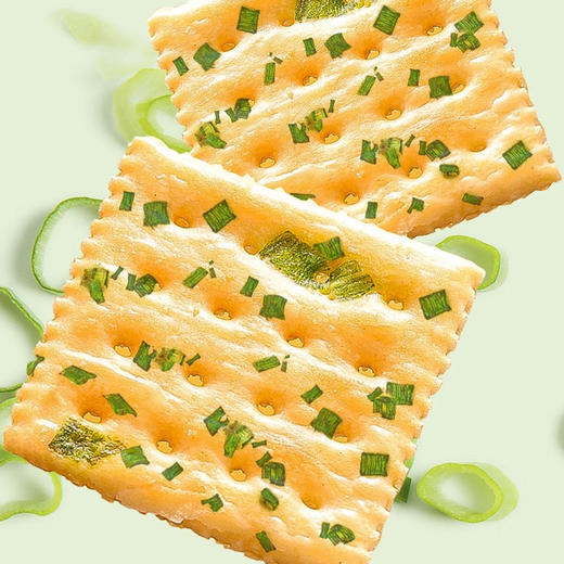 米芭滋鲜牛乳黄油|香葱鲜牛乳苏打饼干400g~420g 商品图2