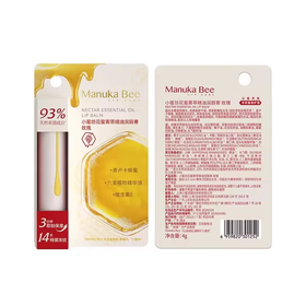 小蜜坊花蜜菁萃精油润唇膏4g（玫瑰）