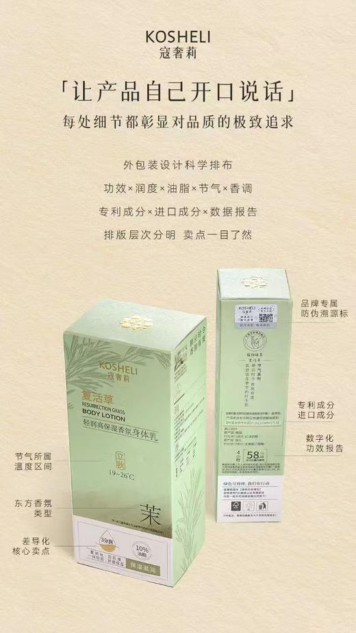 蔻奢莉身体霜（月下清檀）240g 商品图1