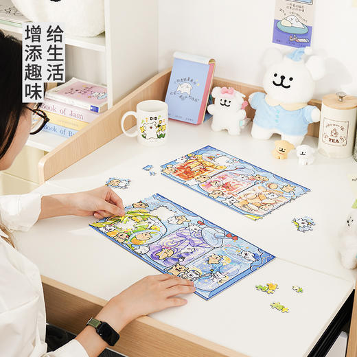 TOi图益-线条小狗系列-《橱柜里的小狗》-588片 商品图1