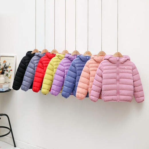 【儿童羽绒服】童装保暖界优等生 90% 白鸭绒轻薄柔软 锁绒抗风还时尚 ！ 商品图7