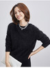 VogoPetite	拉绒长绒一体成型圆领100%山羊绒衫	BP141E1208 商品缩略图7