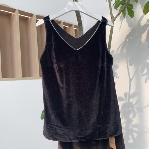 【抖音专属】丝绒背心（5281-两色） 商品图1