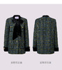 法式复古外套女25冬款小香风羊毛混纺粗花呢 商品缩略图4
