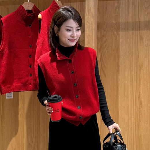 【预售7天】良木礼绵羊毛上衣（D25102531F） 商品图0