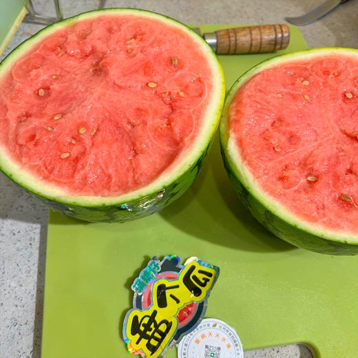 盘个瓜甘美4K西瓜 甜脆口 新鲜采摘 商品图2