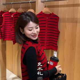 【预售7天】良木礼绵羊毛马甲（D25102527F）