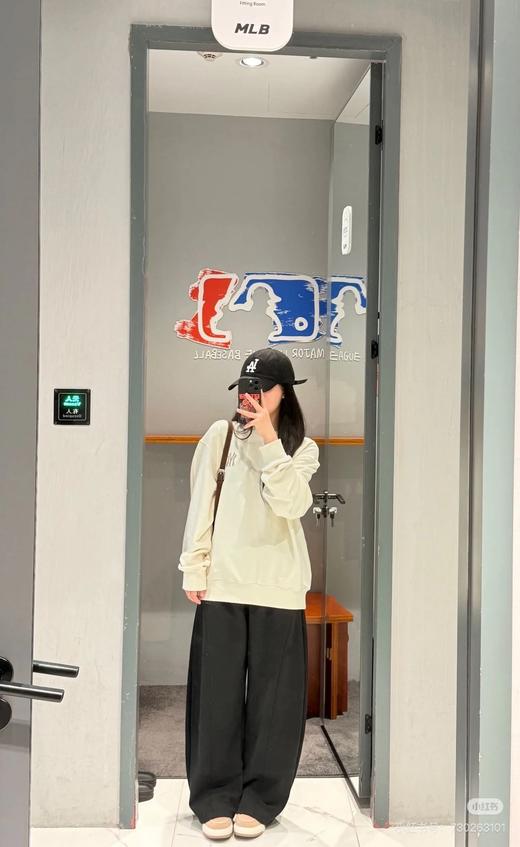 秋季新款男女情侣复古风波普老花套头卫衣 商品图4