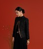 荷言HEYEN 宜春 黑色小香风外套肌理感拼接大运锦桑蚕丝内里舒适时尚 商品缩略图1