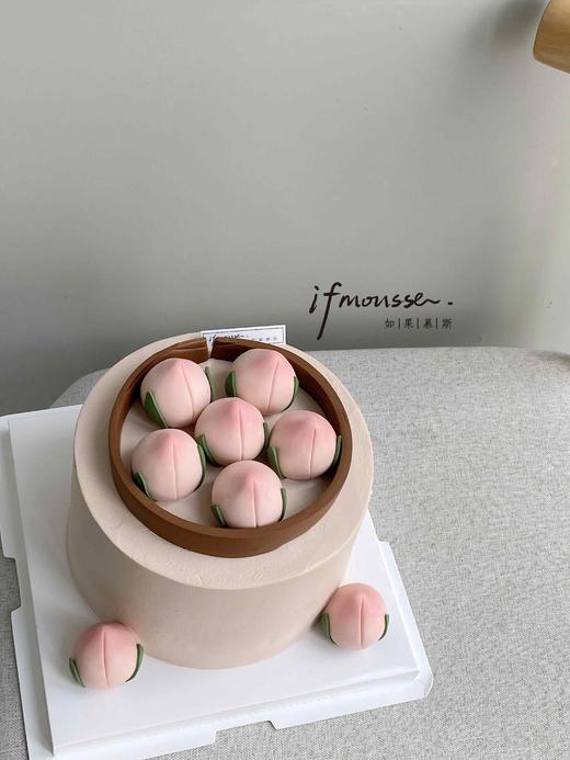 「祝寿」蒸一屉寿桃包~ 商品图0