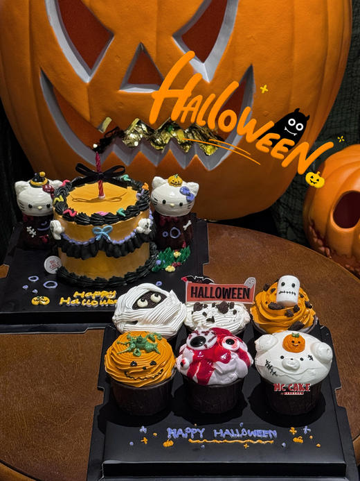 万圣节/纸杯蛋糕6个装 商品图1