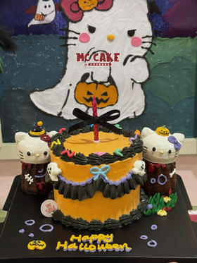 万圣节限定蛋糕+可露丽【色素偏重】