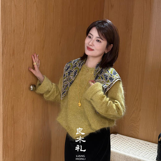 【特价不退换】【预售7天】良木礼山羊绒上衣（D25102312F） 商品图0