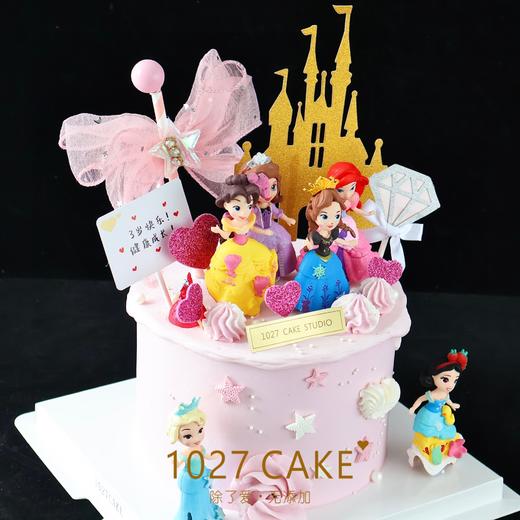 1027CAKE | 公主主题蛋糕 粉色系 商品图1