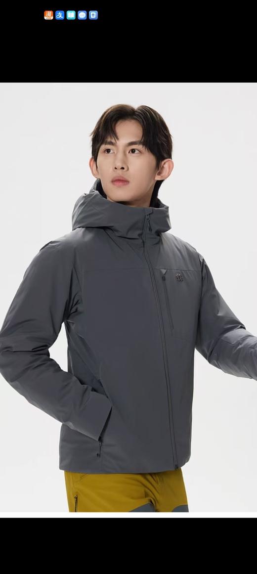KL家冬多口袋轻量羽绒服防风防泼水透湿鹅绒夹克 商品图5