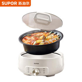 苏泊尔电火锅(510698)鸳鸯锅家用火锅专用锅分体多功能一体电热锅电煮锅涮肉火锅 3L 【分体单锅】H30YK706