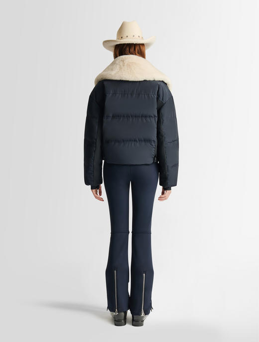 Fusalp - LAKKI - Marin/Noir/Neige - 女装 - 滑雪夹克 - 深蓝色/黑色/白色 商品图5