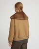 Yves Salomon - JACKET BLENDED CASHMERE /MINK - TOAST - 女装 - 夹克 - 棕褐色 商品缩略图4