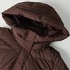 EITIE爱特爱羽绒服厚实兜帽高领暗扣长款羽绒厚实外套8411114 商品缩略图2