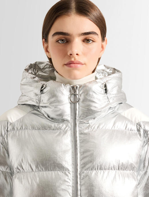 Fusalp - CHARLOY METAL - Metallic Silver - 女装 - 滑雪夹克 - 金属银 商品图5