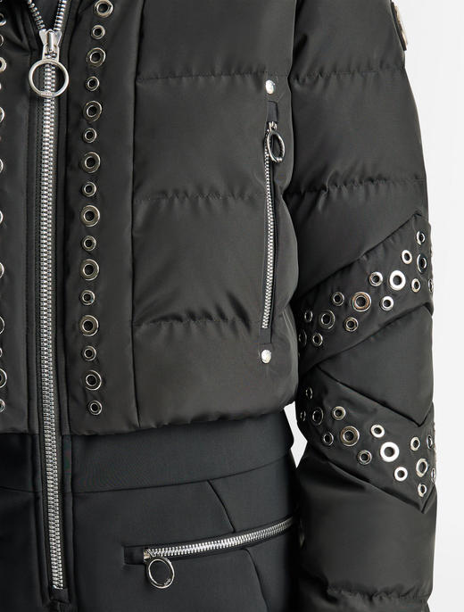 Fusalp - CLARISSE EYELET - Noir - 女装 - 连体滑雪服 - 黑色 商品图6