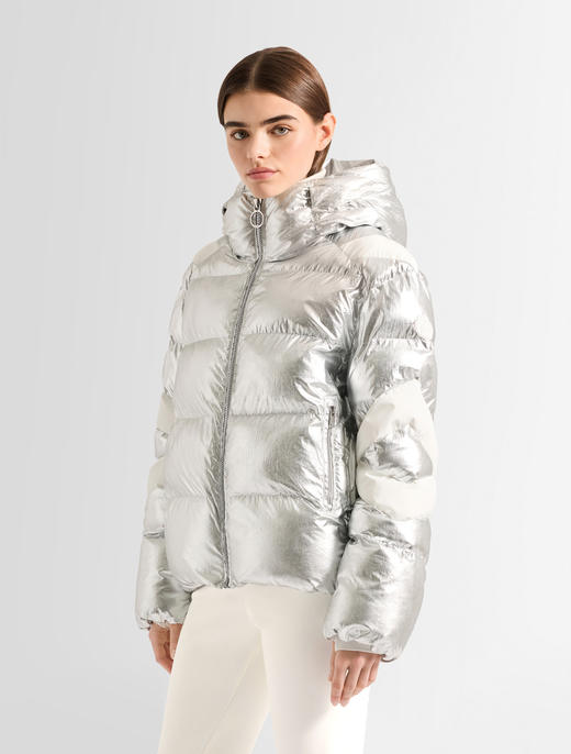 Fusalp - CHARLOY METAL - Metallic Silver - 女装 - 滑雪夹克 - 金属银 商品图2