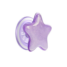 补货架到【光的舞会】瀑布星星·MagSafe圆啪嗒 MAGSAFE磁吸手机气囊支架 Round圆啪嗒系列 紫色 流沙