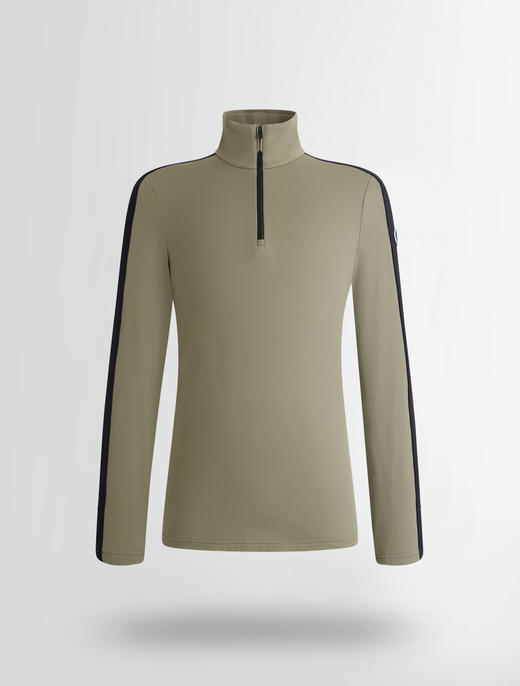 Fusalp - ALPILLE IV - Laurel/Noir - 男装 - 速干 - 灰绿色/黑色 商品图0