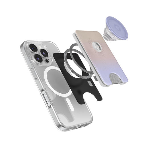 【光的舞会】极光紫·MagSafe卡包 WALLET卡包 Wallet of Magsafe磁吸卡包系列 紫色 商品图3