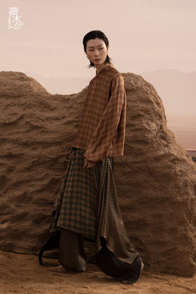 荷木HEMU丨尼雅·拼接裙