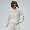 VogoPetite设计感立体肌理圆领套衫100%山羊绒	BP132E1204 商品缩略图3