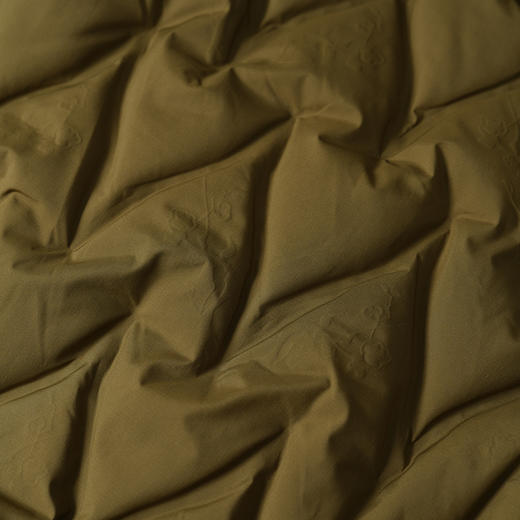 EITIE爱特爱大身条纹绗缝 线迹艺术感十足宽版高领兜帽凸显纤细脖颈H版型羽绒服8411110 商品图8