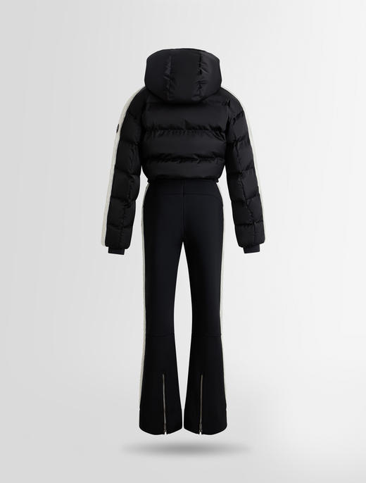 Fusalp - JENKO - Noir/Neige - 女装 - 连体滑雪服 - 黑色/白色 商品图1