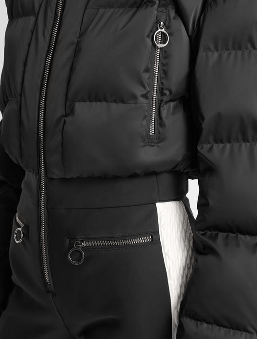 Fusalp - JENKO - Noir/Neige - 女装 - 连体滑雪服 - 黑色/白色 商品图7