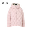 EITIE爱特爱大身条纹绗缝 线迹艺术感十足宽版高领兜帽凸显纤细脖颈H版型羽绒服8411110 商品缩略图2