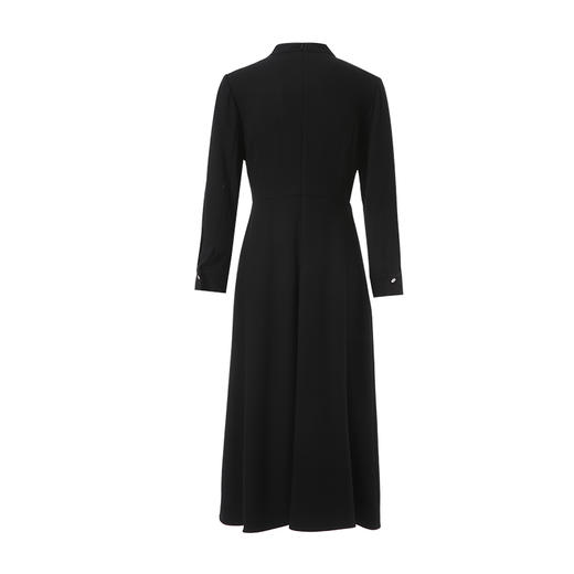 EITIE爱特爱领口钻链装饰精致高腰显瘦礼服8477103 商品图7