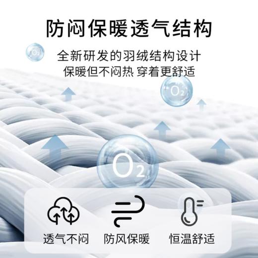 【儿童葫芦花菱格羽绒马甲】 优质羽绒 蓬松轻盈 保暖御寒 多色可选 商品图2