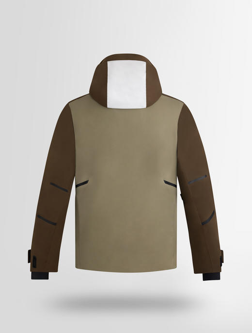 Fusalp - JOHN - Cobra/Laurel/Neige - 男装 - 滑雪夹克 - 深棕色/灰绿色/白色 商品图1