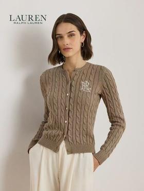 非市场货.. 拉夫双R圆领长袖开衫