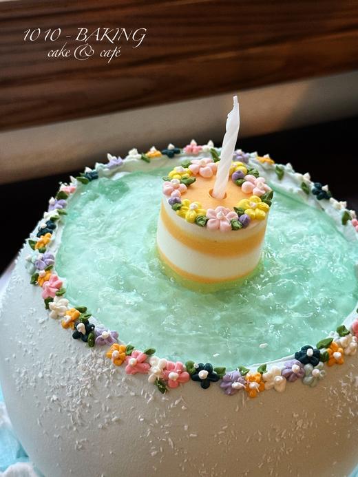 「春日花园·许愿池造型」100%动物奶油（附图6寸·提前4天预订） 商品图2