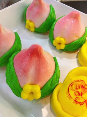 九月九贡桃3个（面食）