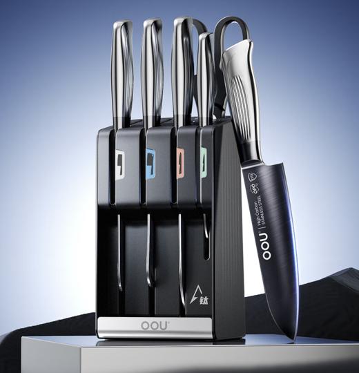 OOU飞鸟钛刀·银钛刀具六件套 商品图0