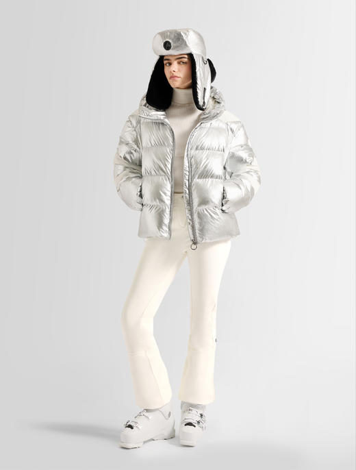 Fusalp - CHARLOY METAL - Metallic Silver - 女装 - 滑雪夹克 - 金属银 商品图3