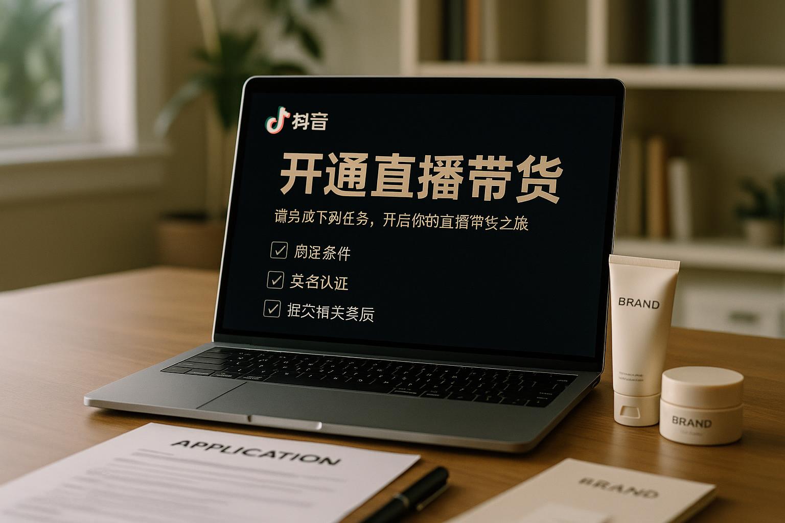 抖音直播带货需要什么资质和身份？