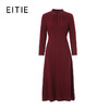 EITIE爱特爱领口钻链装饰精致高腰显瘦礼服8477103 商品缩略图8