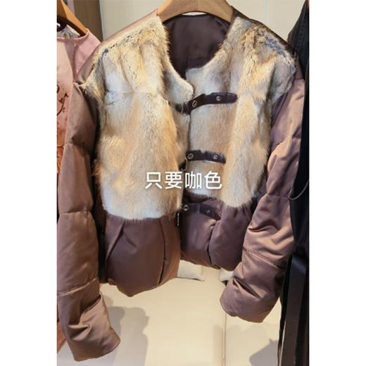 【预售7天】良木礼青根貂鹅绒服（Q8122） 商品图0