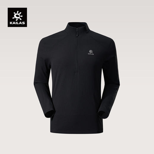 KAILAS凯乐石 男款立领半开胸抓绒衫 KG2532103 商品图0