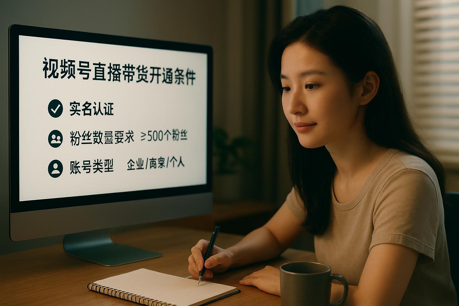 视频号直播带货需要什么账号类型？